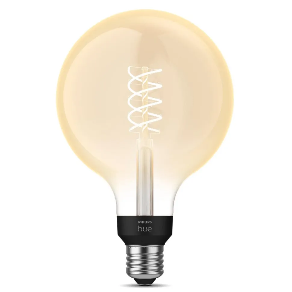 Philips Hue White E27 7W Globe filament G125 550lm