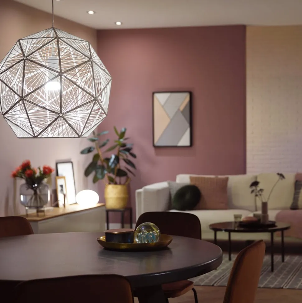 Philips Hue White 9W E27 LED lamp, 2 per set