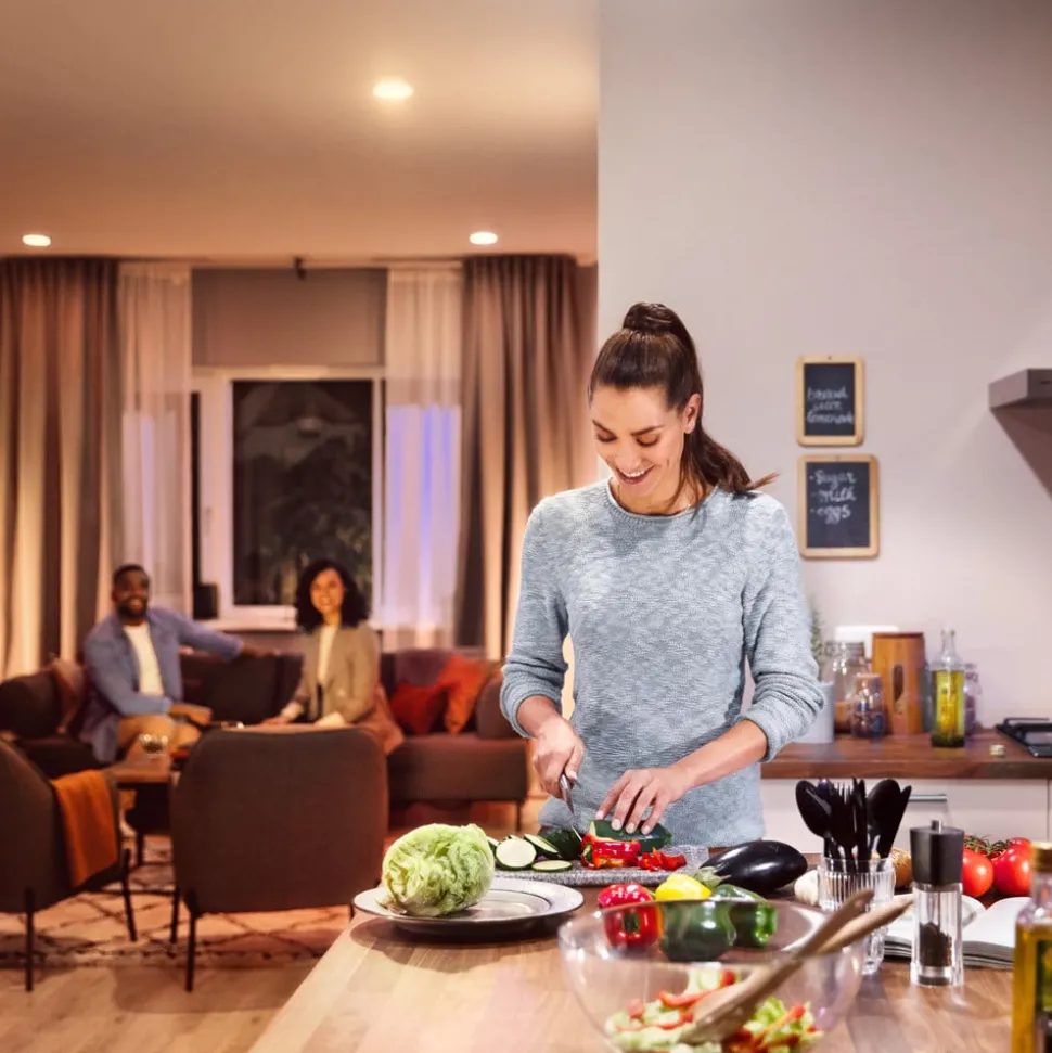 Philips Hue White 9W E27 LED lamp, 2 per set