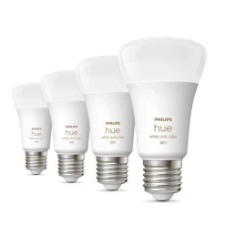 Philips Hue White&Color Ambiance LED E27 6,5W per4