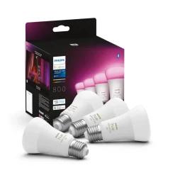 Philips Hue White&Color Ambiance LED E27 6,5W per4