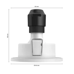 Philips Hue Xamento LED inbouwspot aluminium