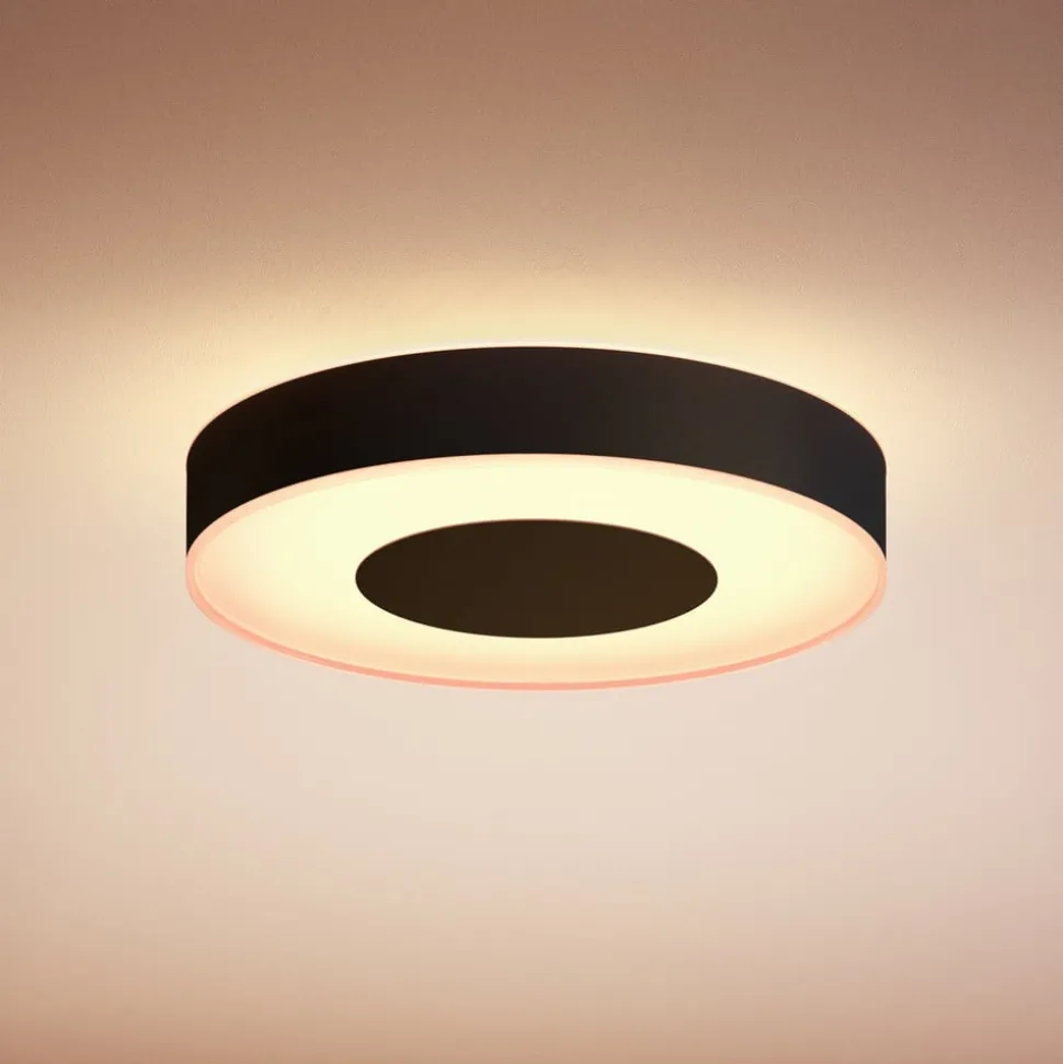 Philips Hue Xamento LED plafondlamp 38cm zwart