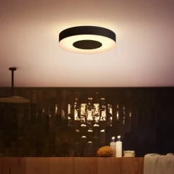 Philips Hue Xamento LED plafondlamp 38cm zwart