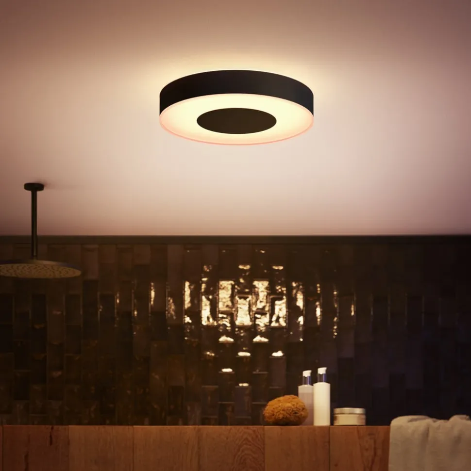 Philips Hue Xamento LED plafondlamp 38cm zwart