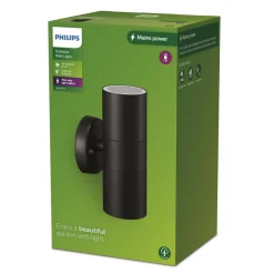 Philips Kylis buitenwandlamp, 2-lamps