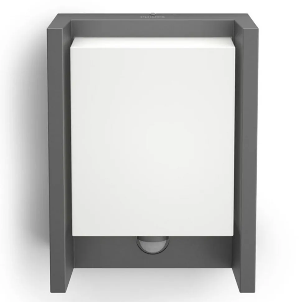 Philips LED buiten wandlamp Arbour Sensor 1-lamp 2.700 K