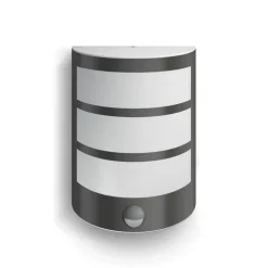 Philips LED buiten wandlamp Python UE, antraciet, sensor