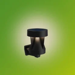 Philips LED buiten wandlamp Avery, zwart, IP44