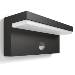 Philips LED buiten wandlamp Bustan Sensor 2.700 K