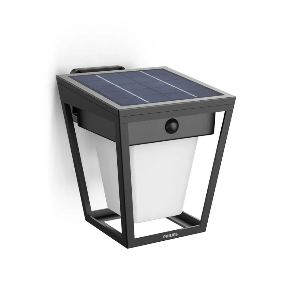 Philips LED buiten wandlamp Nissa UE, kunststof, IP44