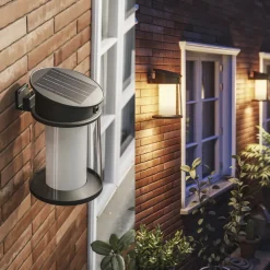 Philips LED buiten wandlamp Juda UE, sensor, IP44