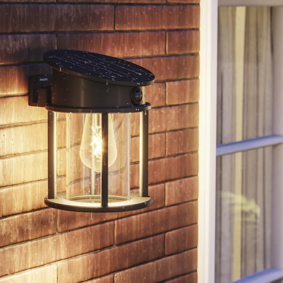 Philips LED buiten wandlamp Geri UE Sensor, rond, IP44