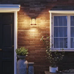 Philips LED buiten wandlamp Geri UE Sensor, rond, IP44