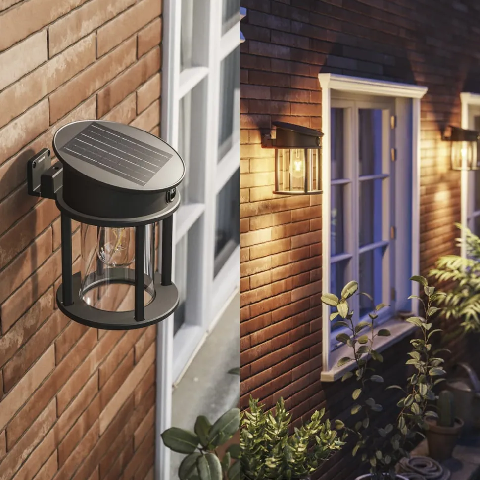 Philips LED buiten wandlamp Geri UE Sensor, rond, IP44