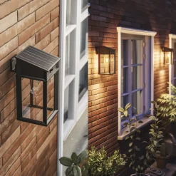 Philips LED buiten wandlamp Geri UE Sensor, hoekig, IP44