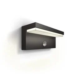 Philips LED buitenwandlamp Bustan UE, sensor, 4.000 K
