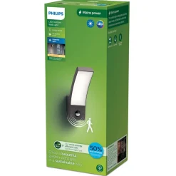 Philips LED buitenwandlamp Splay UE, sensor