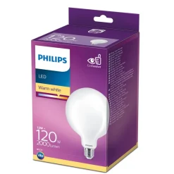 Philips LED Classic bollamp E27 G120 13W mat