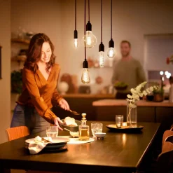 Philips LED Classic E14 P45 2,6W 1.800K goud dim