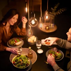 Philips LED Classic E14 P45 2,6W 1.800K goud dim