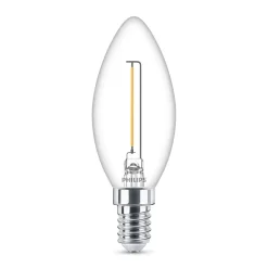 Philips LED Classic kaarslamp E14 B35 1,4W helder