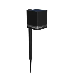 Philips LED grondspies lamp Virona, zwart, IP44