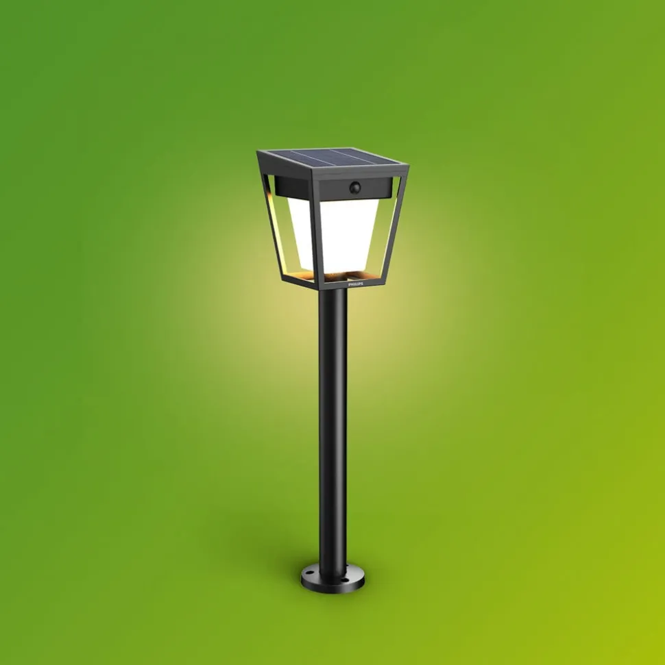 Philips LED grondspies lamp Nissa UE, kunststof, IP44