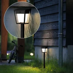 Philips LED grondspies lamp Nissa UE, kunststof, IP44