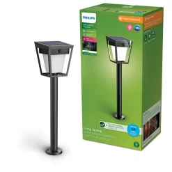 Philips LED grondspies lamp Nissa UE, kunststof, IP44