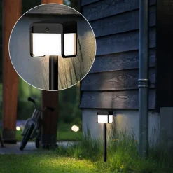 Philips LED grondspies lamp Ezra UE, kunststof, IP44