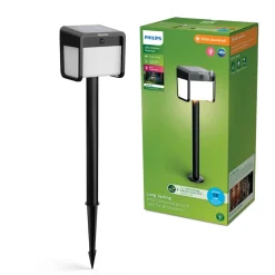 Philips LED grondspies lamp Ezra UE, kunststof, IP44