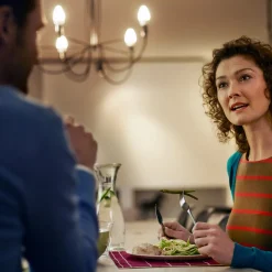 Philips LED kaarslamp E14 B35 4,3W 827 opaal