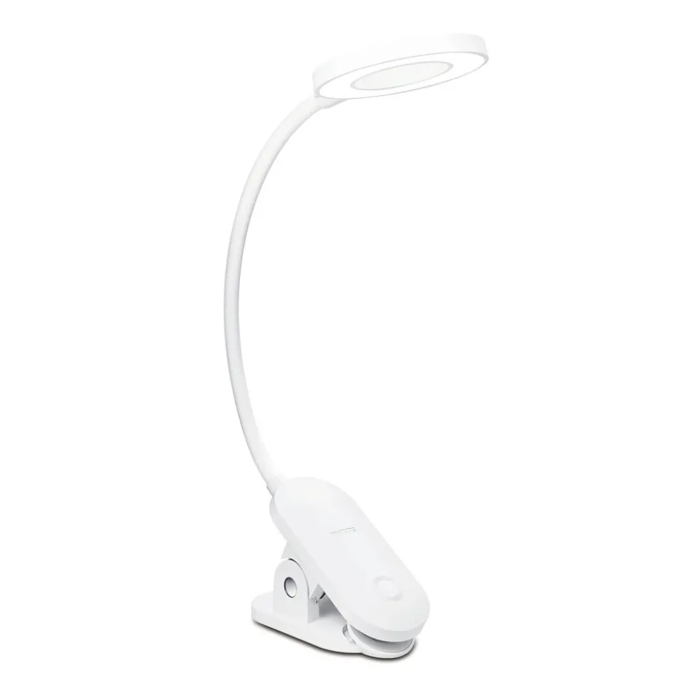 Philips LED klemlamp Forys met accu