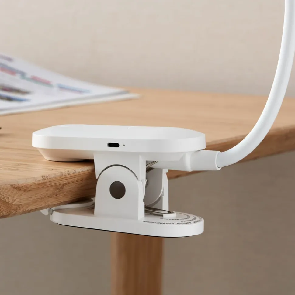 Philips LED klemlamp Forys met accu