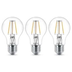 Philips LED lamp Classic E27 4,3W 2700K helder 3st
