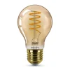 Philips LED lamp E27 A60 4W 1.800K goud dimbaar