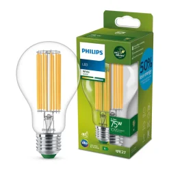 Philips LED lamp E27 A70 5,2W 1.095lm helder 3000K