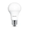 Philips LED lamp E27 10,5W 2.700K opaal 2 per pak