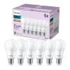 Philips LED lamp E27 13W 1.521lm 2.700K mat per 6