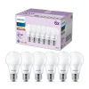 Philips LED lamp E27 4,9W 470lm 2.700K mat per 6
