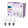 Philips LED lamp E27 4,9W 470lm 2.700K mat per 3