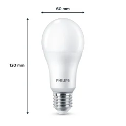 Philips LED lamp E27 13W 1.521lm 2.700K mat per 2