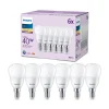 Philips LED lamp E14 4,9W 470m 2.700K mat per 6