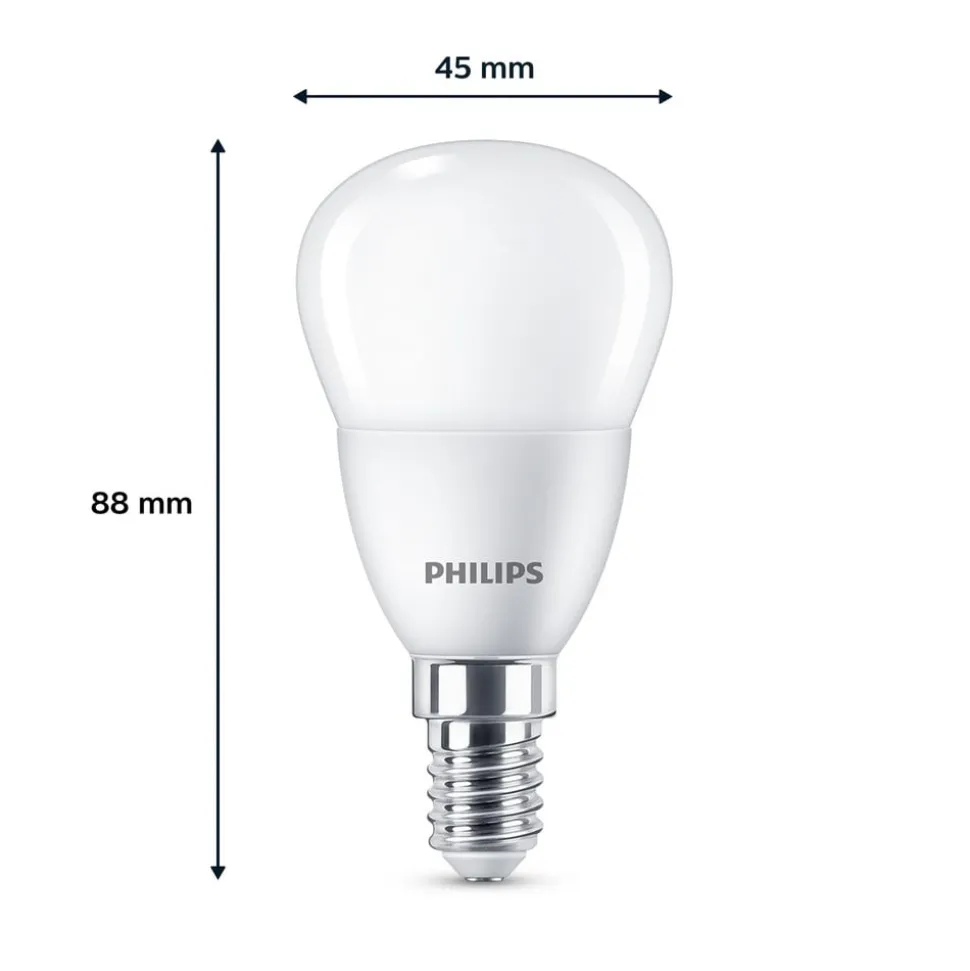 Philips LED lamp E14 4,9W 470m 2.700K mat per 3