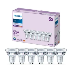 Philips LED lamp GU10 4,6W 390lm 840 helder 36° 6st