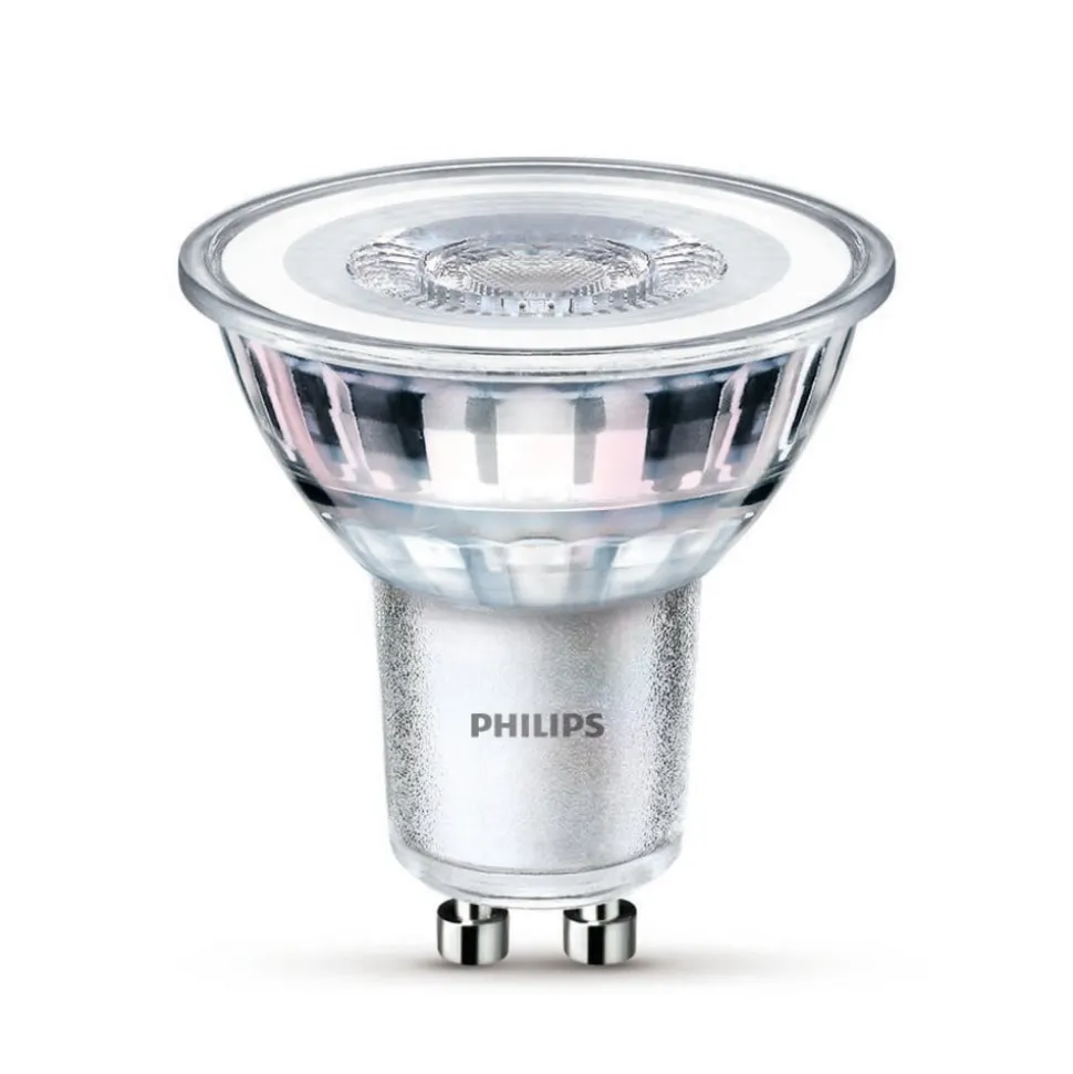 Philips LED lamp GU10 3,5W 255lm 827 helder 36° 2st