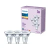 Philips LED lamp GU10 3.5W 255lm 827 helder 36° 3st