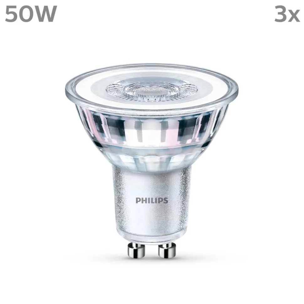 Philips LED lamp GU10 4,6W 355lm 827 helder 36° 3st