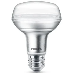 Philips LED reflector E27 R80 8W 827
